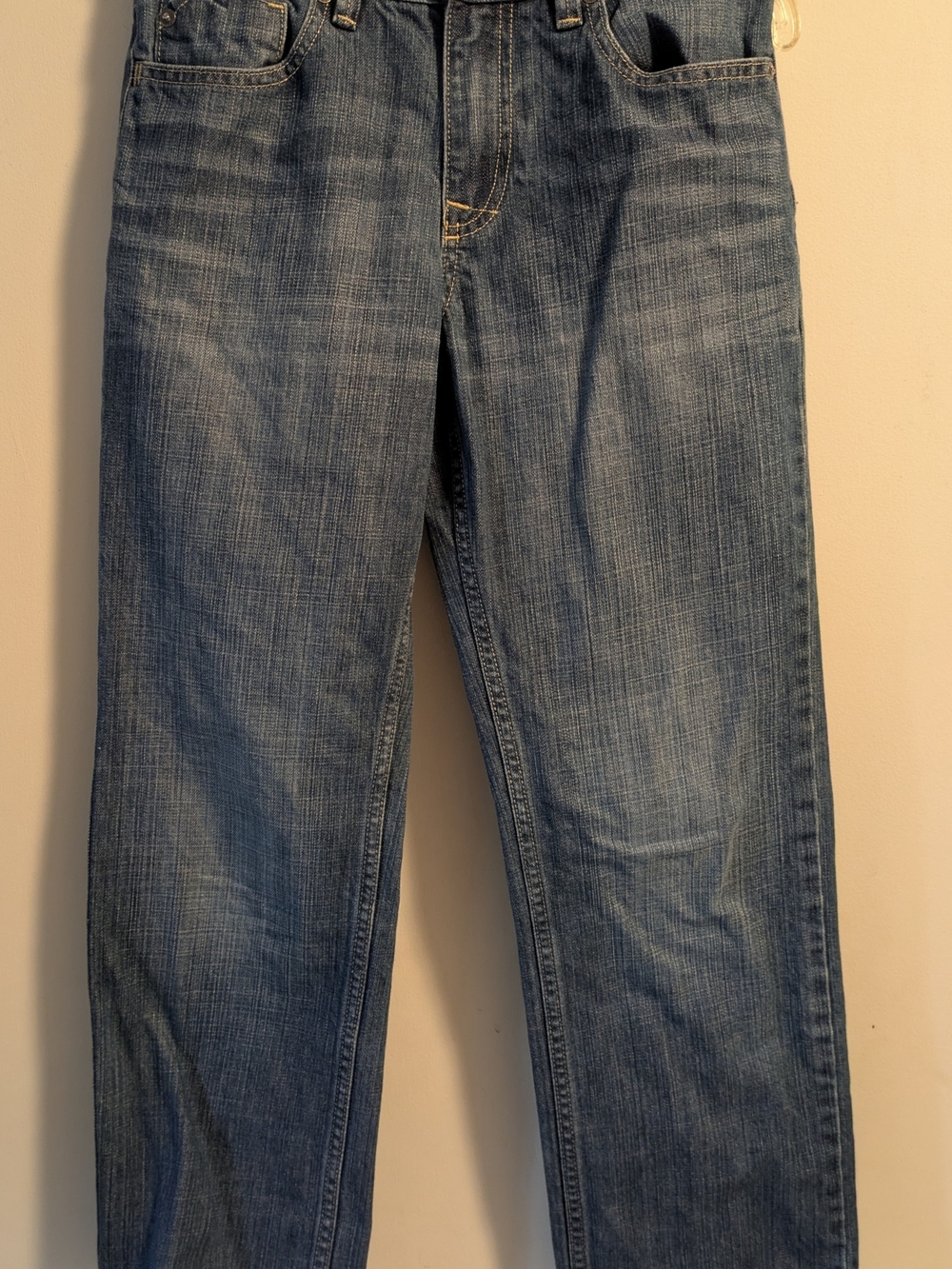 Tony Hawk Kids Straight-Leg Jeans in Medium Blue Denim